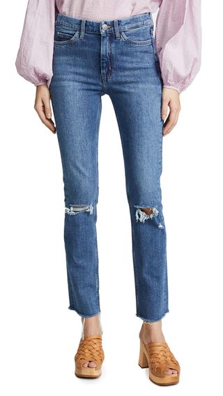 M.i.h Jeans + The Daily Highrise Straight Jeans