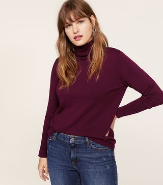 Violeta by Mango + Turtleneck Sweater