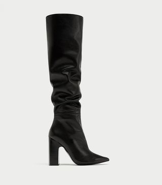 Zara + Leather Boot