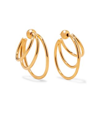 Sophie Buhai + Gold Vermeil Hoop Earrings