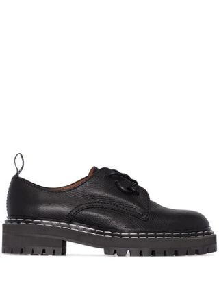 Church's + Proenza Schouler Leather Oxford Shoes