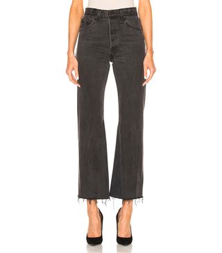 Re/Done + Leandra Ankle Crop Jeans