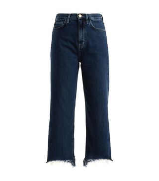 M.i.h Jeans + Caron High-Rise Wide-Leg Cropped Jeans