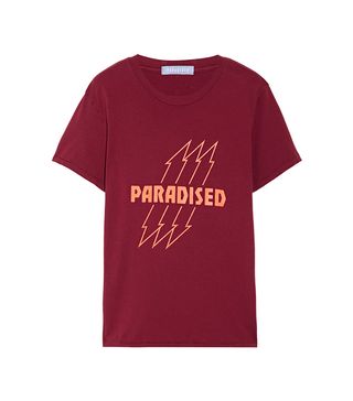 Paradised + Lightning Printed Cotton-Jersey T-Shirt