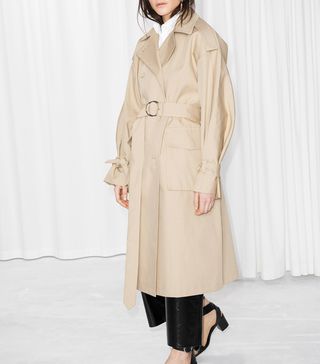 & Other Stories + Oversized Trench Coat