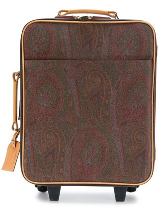 Etro + Paisley Print Suitcase