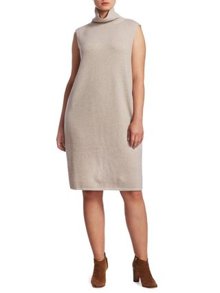 Lafayette 148 New York + Plus Vanise Wool-Blend Sweater Dress