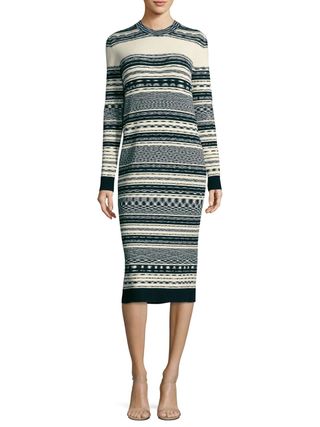 Tory Burch + Cotton Sweater Dress