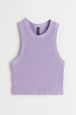 H&M + Rib-Knit Sweater Vest