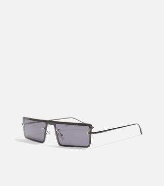 Topshop + Wicked Visor Frame Sunglasses