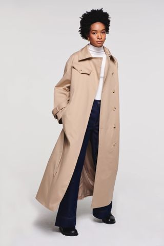 Aligne + Gilda Maxi Trench Coat