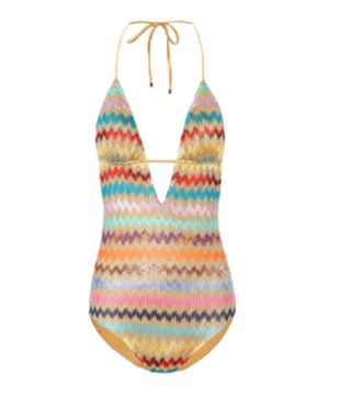 Missoni + Crochet-Knit Swimsuit