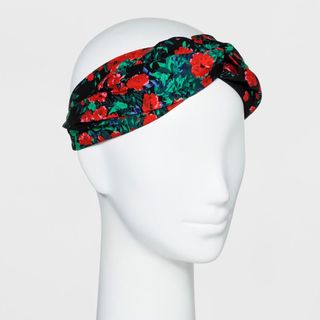 Who What Wear + Printed Headwrap Fashion Scarf