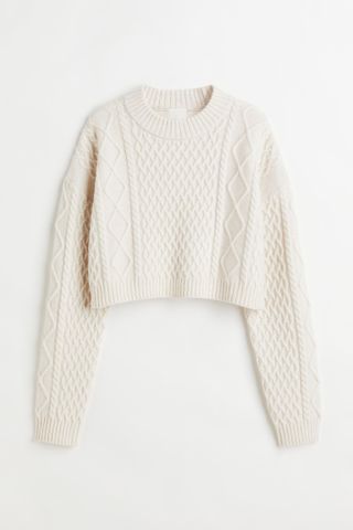 H&M + Cable Knit Jumper