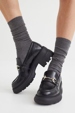 H&M + Chunky Snaffle-Trim Loafer