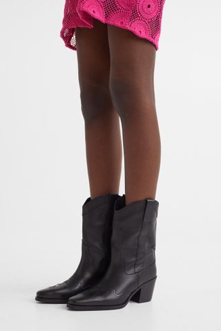 H&M + Leather Boots