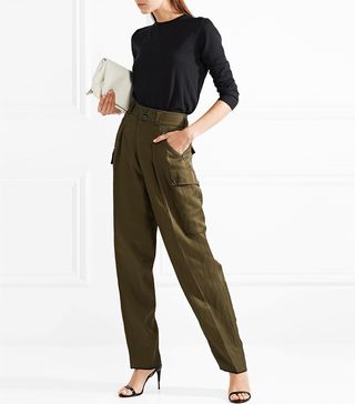 Tom Ford + Woven Tapered Pants