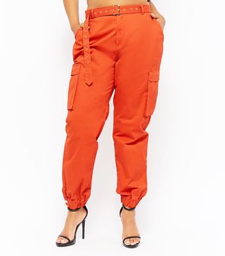 Forever 21 + Belted Cargo Joggers