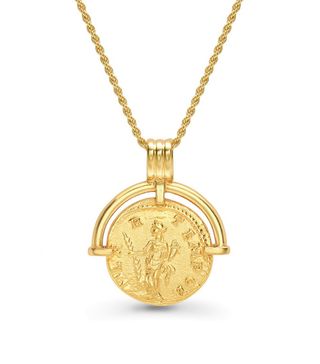 Missoma + Lucy Willams Roman Arc Coin Necklace