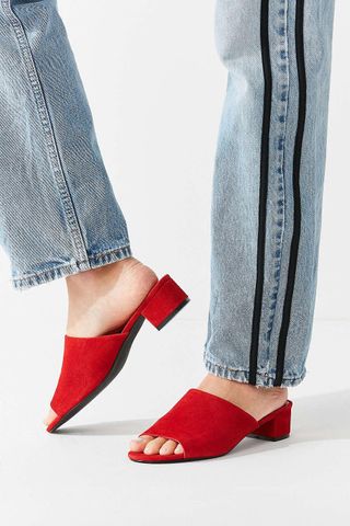 Urban Outfitters + Patti Suede Mule Heel