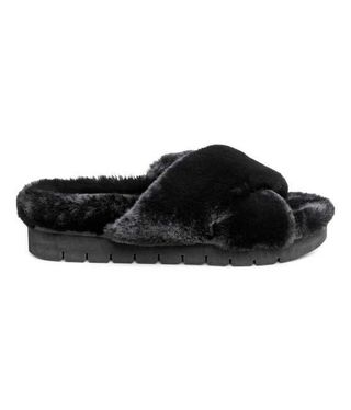 H&M + Faux Fur Slipper