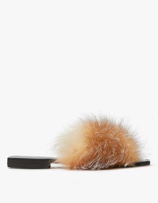 Parme Marin + Furry Baby Slide