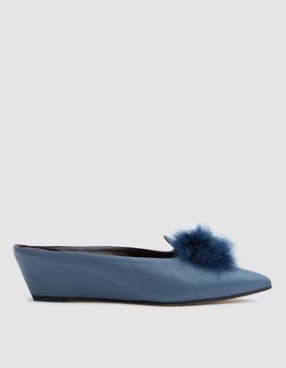 Trademark + Castaigne with Marabou in Blue