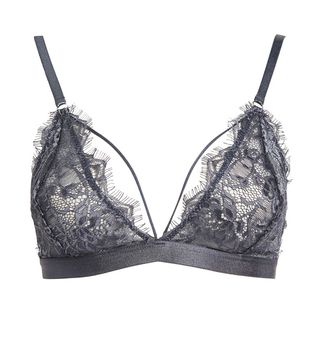 Topshop + Lace Triangle Bra and Knickers Set