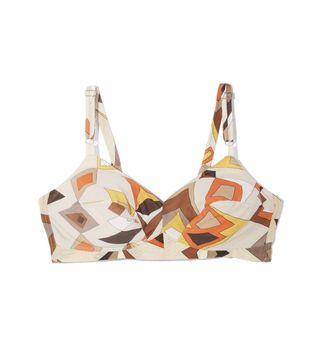 Emilio Pucci + '70s Geometric Print Bralette