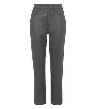 Whistles + Ponte Panel Leather Trouser