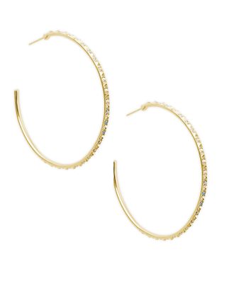 Kendra Scott + Val Hoop Earrings in Gold