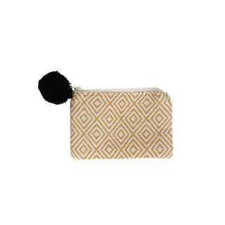 Pixan + Gold Trim Coin Purse