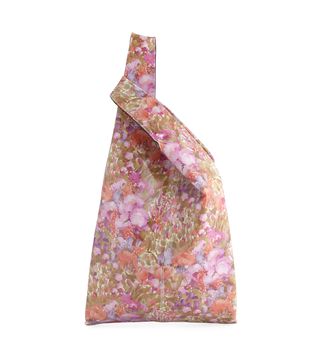 Hayward + Floral-Print Patent Shopper Tote Bag