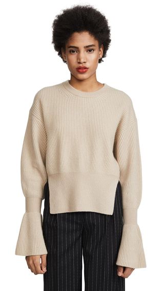Alexander Wang + Engineered Pullover With Side Slits