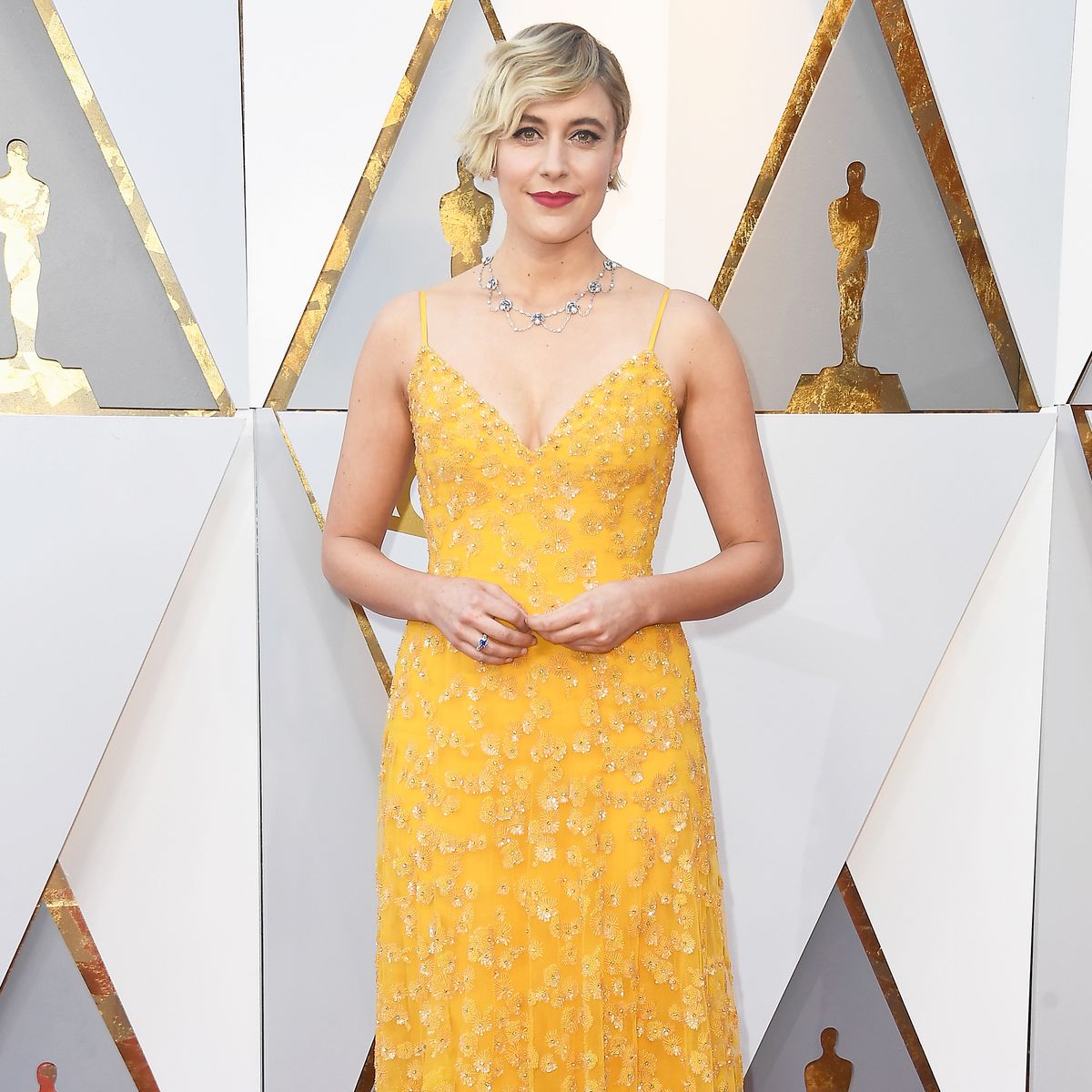 Greta Gerwig s Looks Like Michelle Williams at the Oscars Who What Wear