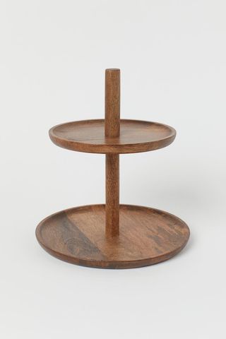 H&M + Wooden Cake Stand