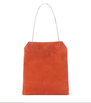 Mytheresa + Lunch Small Suede Tote