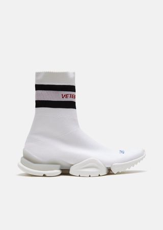 Vetements + Reebok Sock Sneakers White
