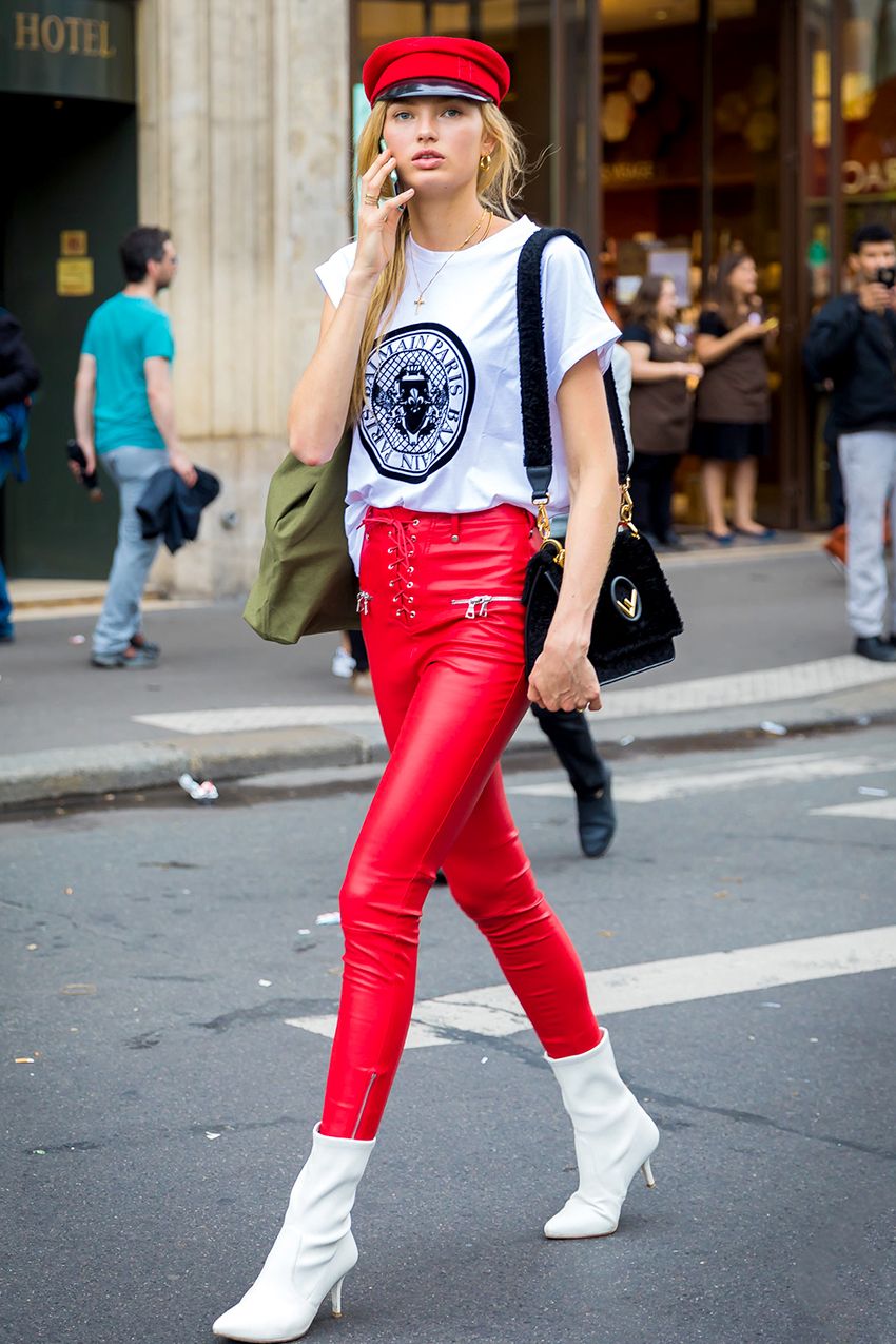 It's Time to Break Out the Leather Leggings Again | Who What Wear