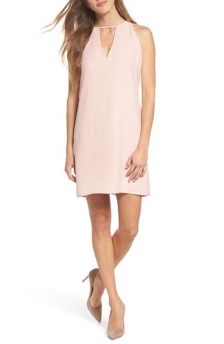 Sam Edelman + Keyhole Shift Dress