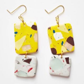 Look + Terrazzo Tile Earrings