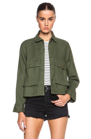 The Great + Swingy Army Jacket