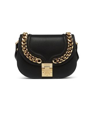 MCM + Small Trisha Chain Shoulder Bag