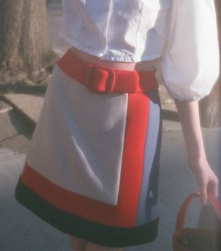 Prada + Multi Color Skirt