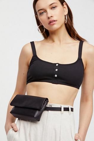 Vagabond + Leather Belt Bag at Free People