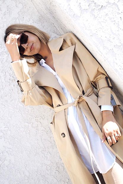 How Who What Wear Readers Style a Trench Coat | Who What Wear