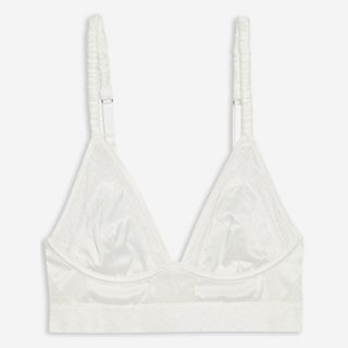 Topshop + Satin and Lace Bralet