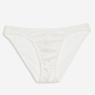 Topshop + Satin and Lace Briefs
