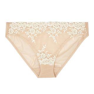 Wacoal + Embrace Lace Biscuit Tulle Briefs