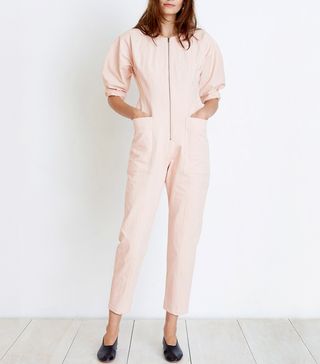 Apiece Apart + Fit-Flare Flame-Thrower Jumpsuit